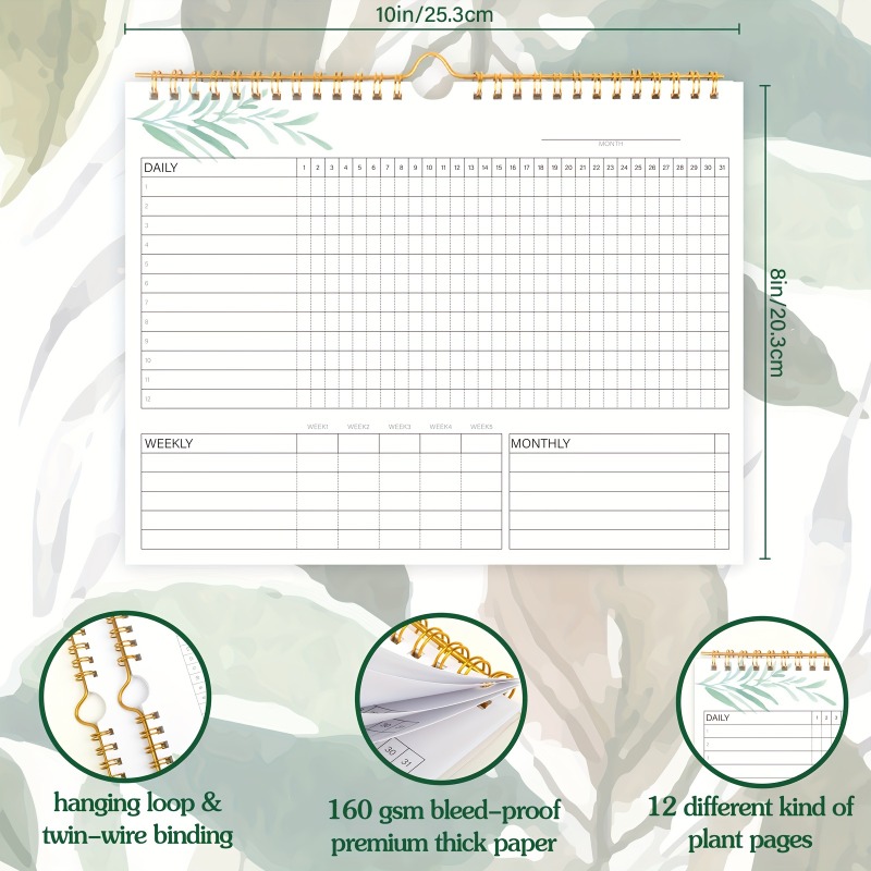 1pc Habit Tracker Calendar To  - Planned Parenthood review and price