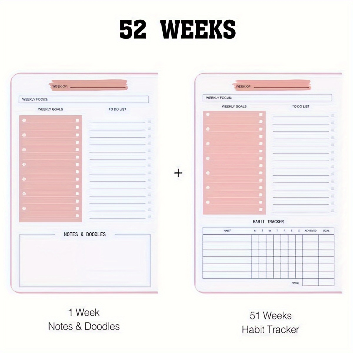 52 Week English Weekly Planner - Planned Parenthood review and price