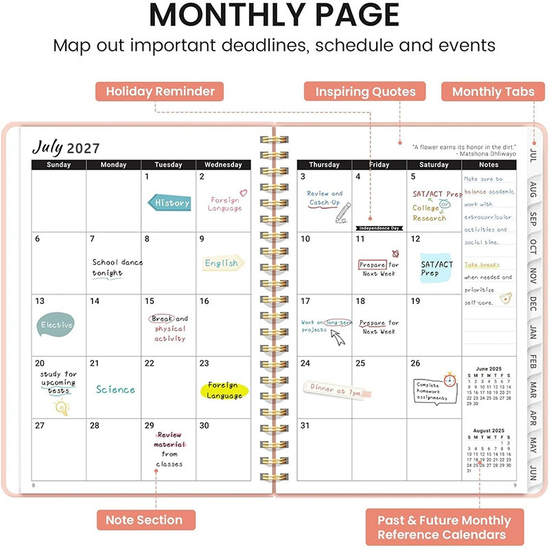 1pc 2027 Academic Planner A5 W - Planned Parenthood review and price