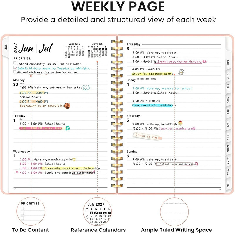 1pc 2027 Academic Planner A5 W - Planned Parenthood review and price