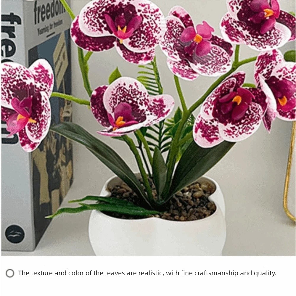 Multi-Bloom Simulated Butterfl - Orchid Phalaenopsis review and price