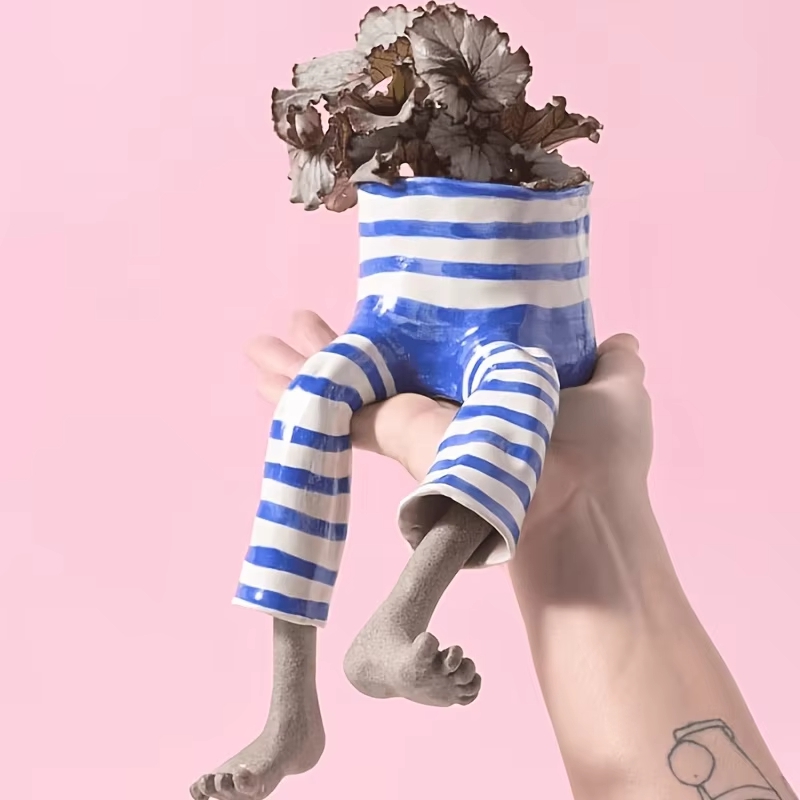 Whimsical Resin Leggy Planter  - Plant Parental review and price